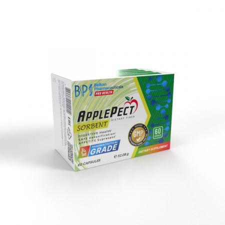 Slabire si definire - Pectina de mar, Balkan Pharmaceuticals, ApplePect, 60 de capsule