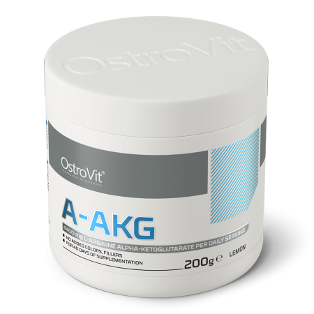 Arginina Alfa-Ketoglutarat, Ostrovit, A-AKG, 200 grame, pudra [2]