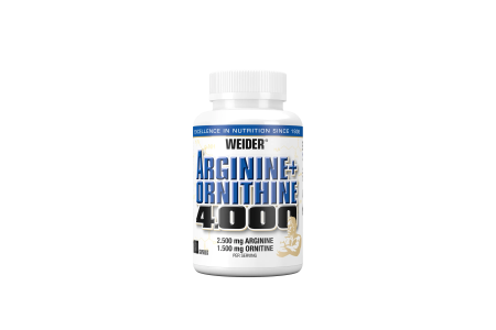 Aminoacizi - Arginina + Ornitina, Weider, Arginine 2500mg + Ornithine 1500mg, 180 de capsule