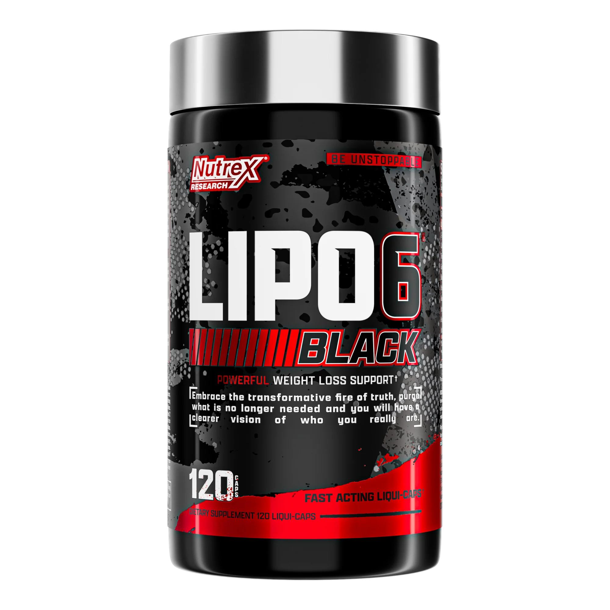 Slabire si definire - Arzator de grasimi, Nutrex, Lipo 6 Black, 120 de capsule