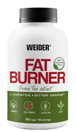Arzatoare de grasimi - Arzator de grasimi, Weider, Fat Burner Green Tea Extract, 100 de porții, 300 de capsule