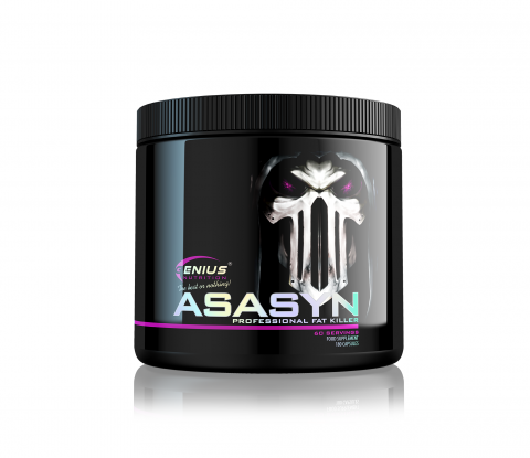 Slabire si definire - Arzator de grasimi, Genius Nutrition, Asasyn Professional Fat Killer, 180 de capsule