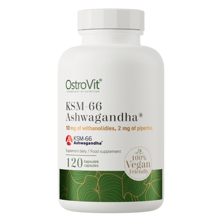 Promotii - Ashwagandha, OstroVit, KSM-66 Ashwagandha, 120 de capsule