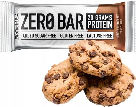 Baton proteic, Biotech USA, Zero Bar, 50 de grame [1]