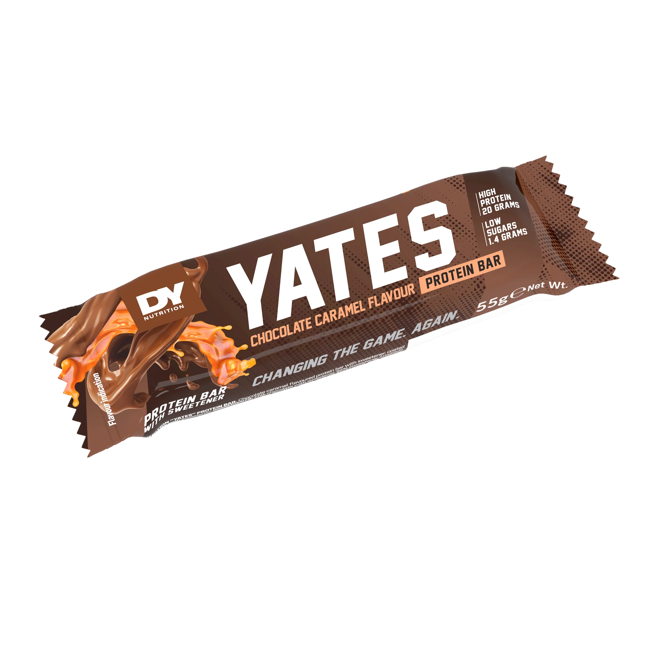 Goodies & Snacks - Baton proteic, DY Nutrition, Yates Bar, baton de 60 de grame