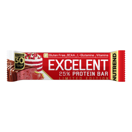 Guilt-free goodies - Baton proteic, Nutrend, Excelent protein bar, 85 de grame