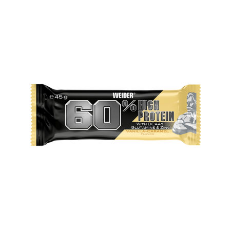Nutritie sportiva - Baton proteic, Weider, 60% Protein Bar, 45 de grame