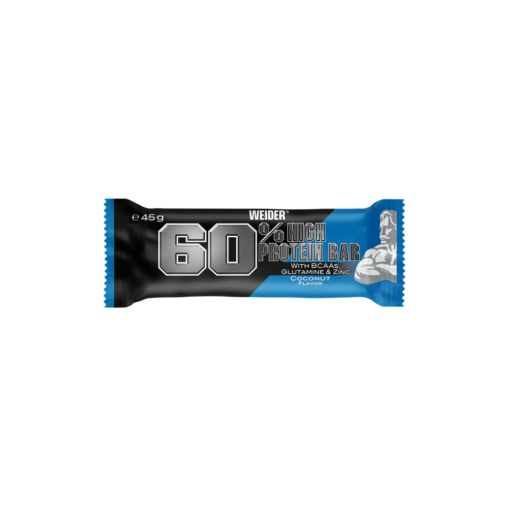 Promotii - Baton proteic, Weider, 60% Protein Bar, 45 de grame