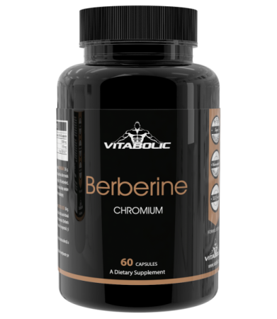 Slabire si definire - Berberina + Crom, Vitabolic, Berberine Chromium, 60 de capsule