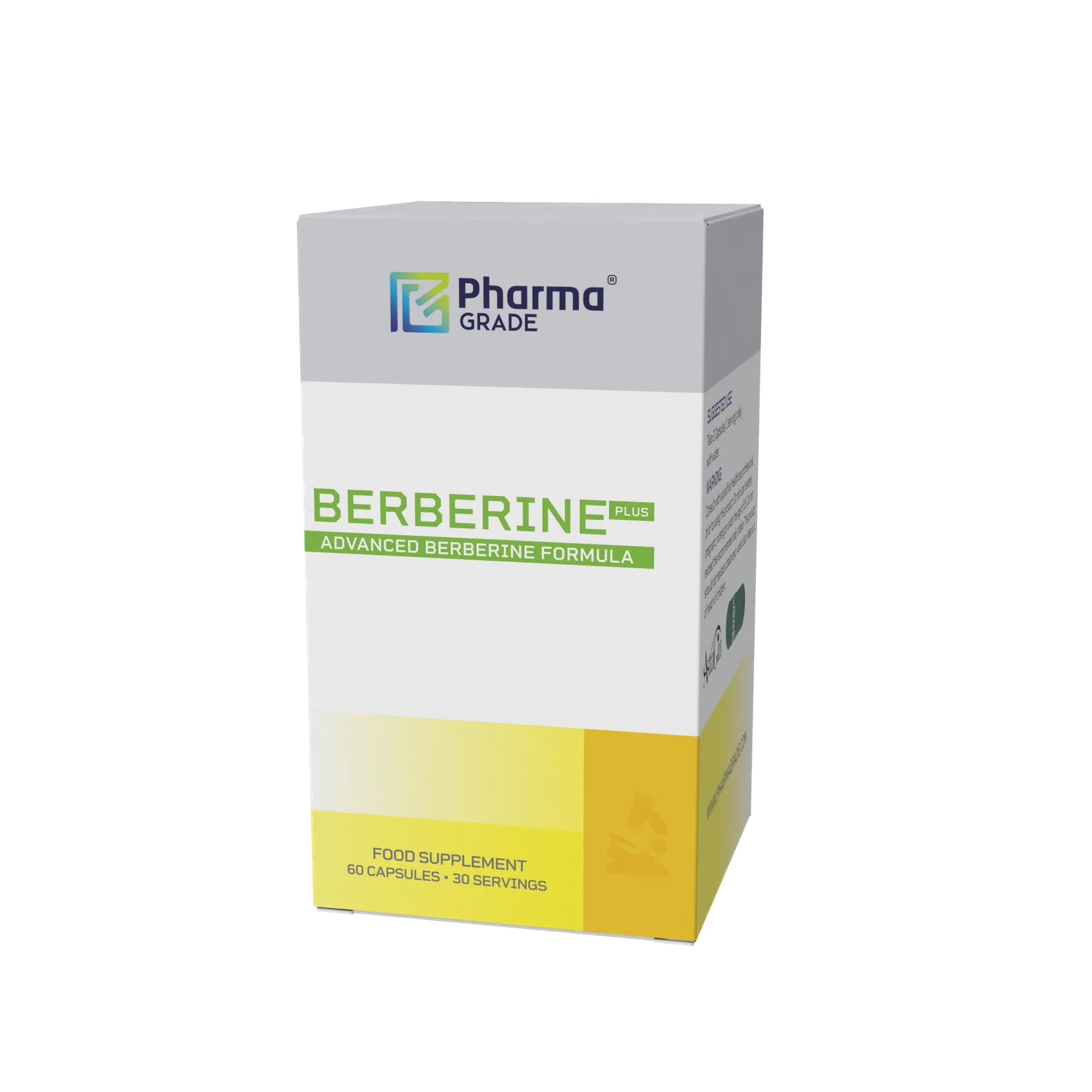 Metabolism & Glicemie - Berberina HCl, Pharma Grade, Berberine Plus, 60 de capsule