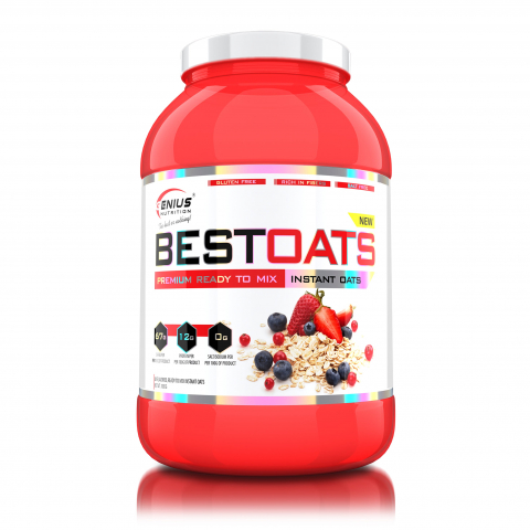 Ovaz - Pudra de ovaz, Genius Nutrition, Bestoats, 1kg, pudra