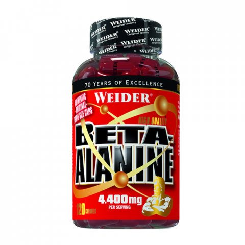 Pre-workout - Beta-Alanina, Weider, 120 de capsule