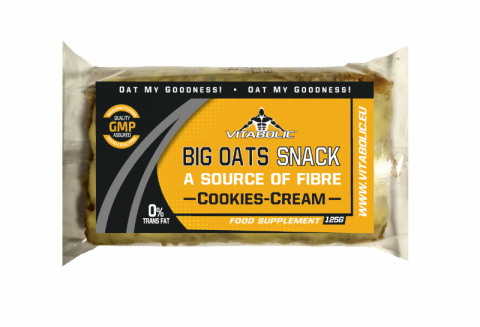 Gustari proteice - Baton din ovaz, Vitabolic, Big Oats Snack, 125 de grame
