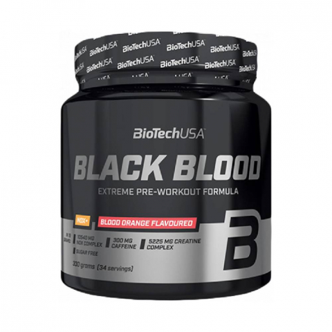 Pre-workout - Pre-workout, Biotech USA, Black Blood NOX+, 330 de grame, pudra
