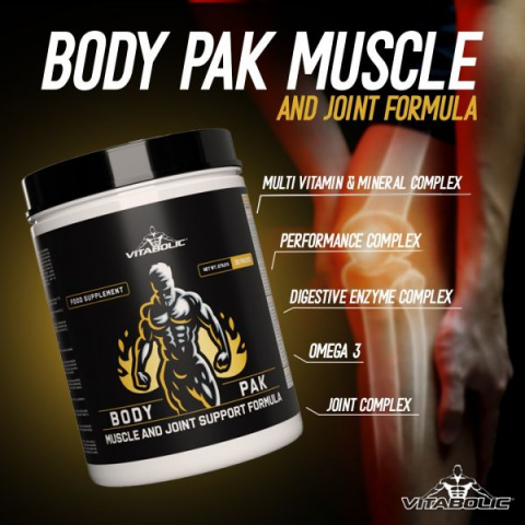Supliment pentru sanatatea articulatiilor, Vitabolic, Body PAK Muscle and Joint Formula, 30 de pachete [4]