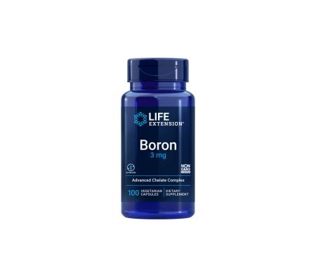 Nutritie sportiva - Bor, Life Extension, Boron 3mg, 100 de capsule