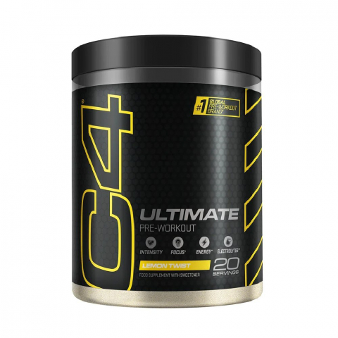 Cu cofeina - Pre-workout cu electroliti, Cellucor, C4 Ultimate, 520 de grame, pudra