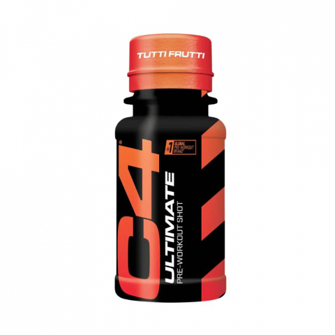 Cu cofeina - Pre-workout, Cellucor, C4 Ultimate, shot de 60ml