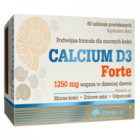 Vitamine si minerale - Calciu + Vitamina D3 Forte, Olimp Sport Nutrition, 60 de tablete
