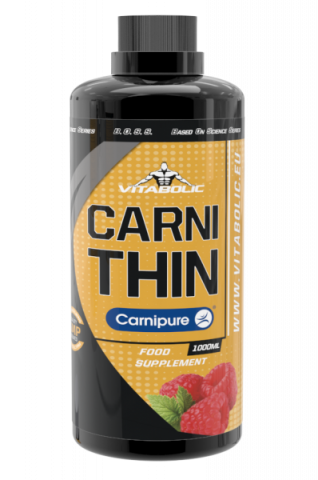 Slabire si definire - Carnitina lichida, Vitabolic, Carni-Thin Carnipure, sticla de 1 litru