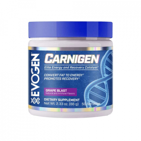 Carnitina - Carnitina, Evogen, Carnigen, 70 de grame, pudra