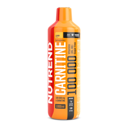 Carnitina - Carnitina lichida, Nutrend, Carnitine 100000, bidon de 1 litru