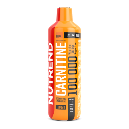 Carnitina - Carnitina lichida, Nutrend, Carnitine 100000, bidon de 1 litru