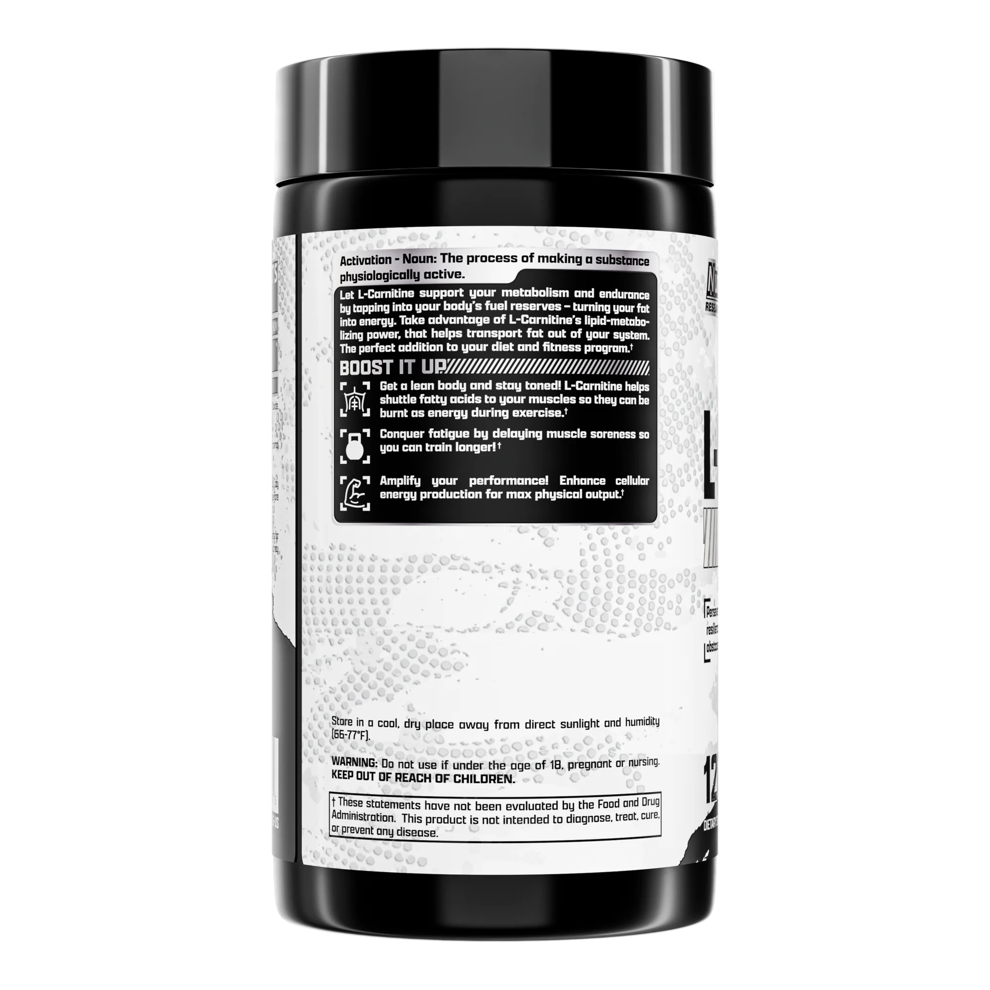 Carnitina, Nutrex, Carnitine 1000, 120 de capsule [2]