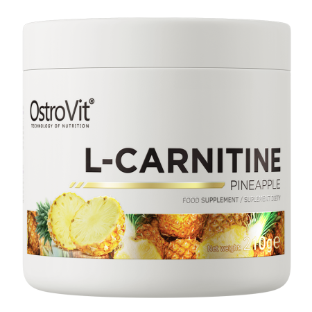 Carnitina - Carnitina, Ostrovit, L-Carnitine, 210 grame, pudra