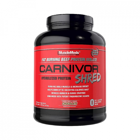 Hidrolizat - Hidrolizat din proteina de vita, MuscleMeds, Carnivor Shred, 1.97kg, pudra proteica