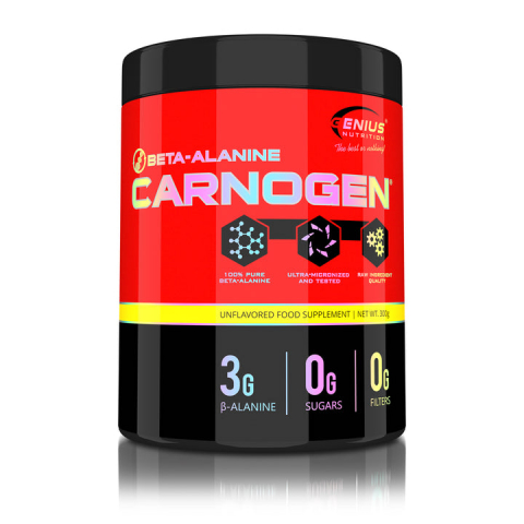 Beta Alanina - Beta Alanina, Genius Nutrition, Carnogen, 300 de grame, pudra