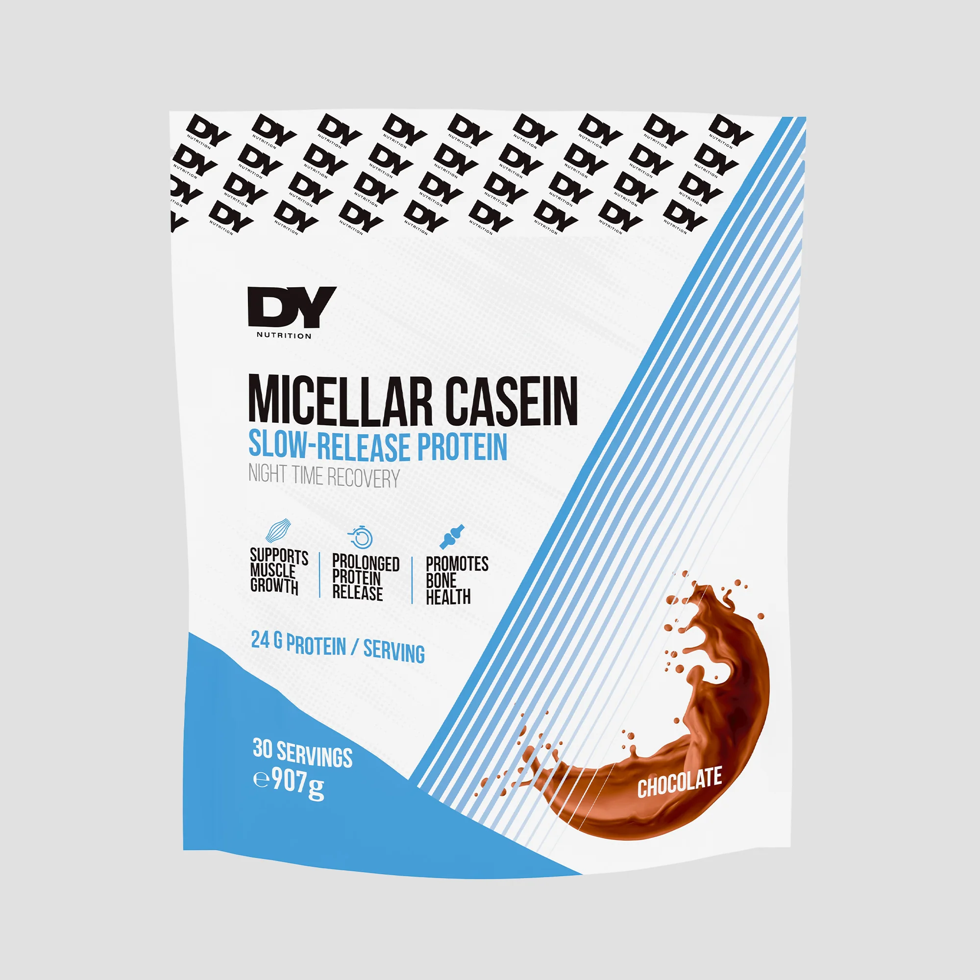 Cazeina, DY Nutrition, Micellar Casein Protein, 907 grame, pudra [0]
