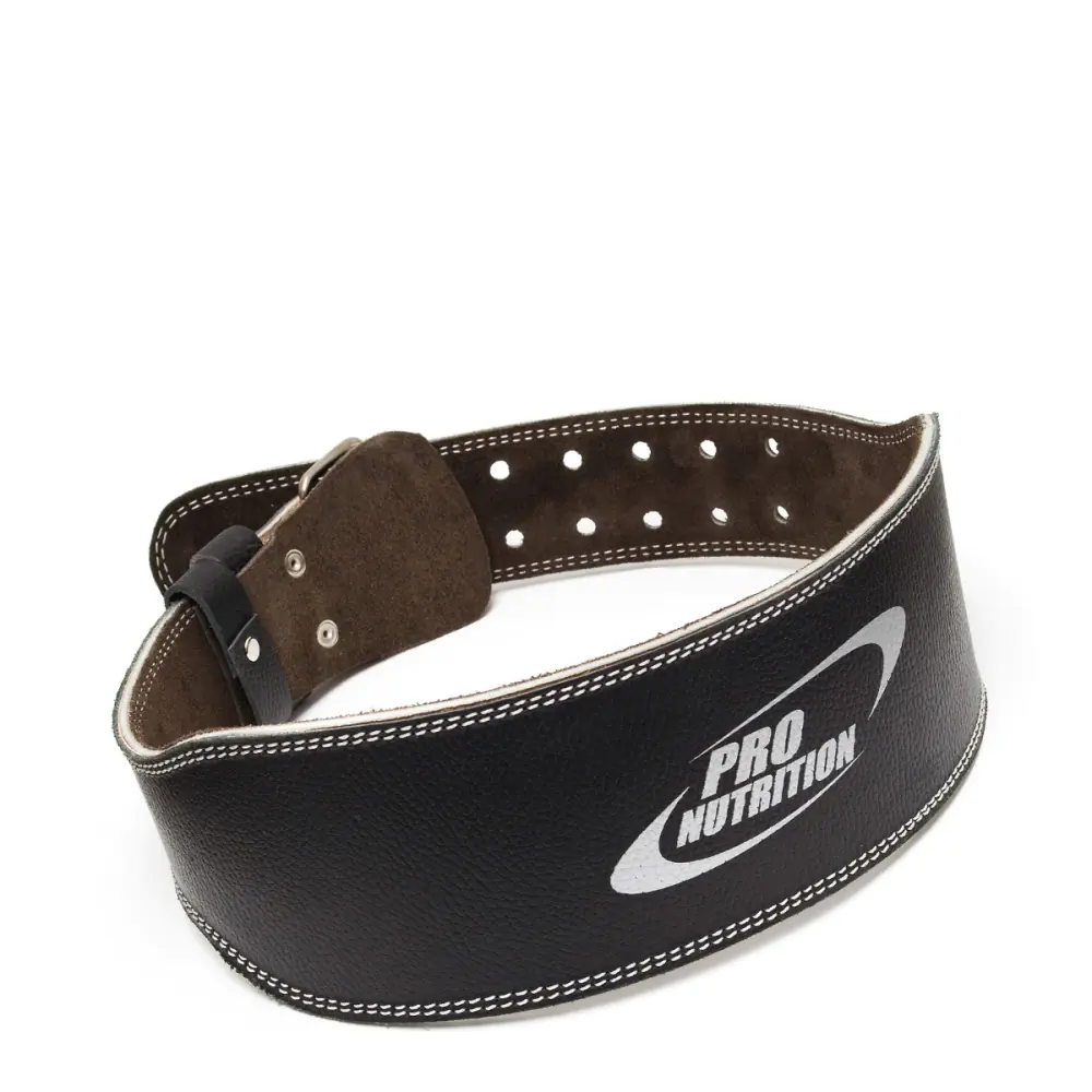 Centuri - Centura din piele, Pro Nutrition, Neagra/Black