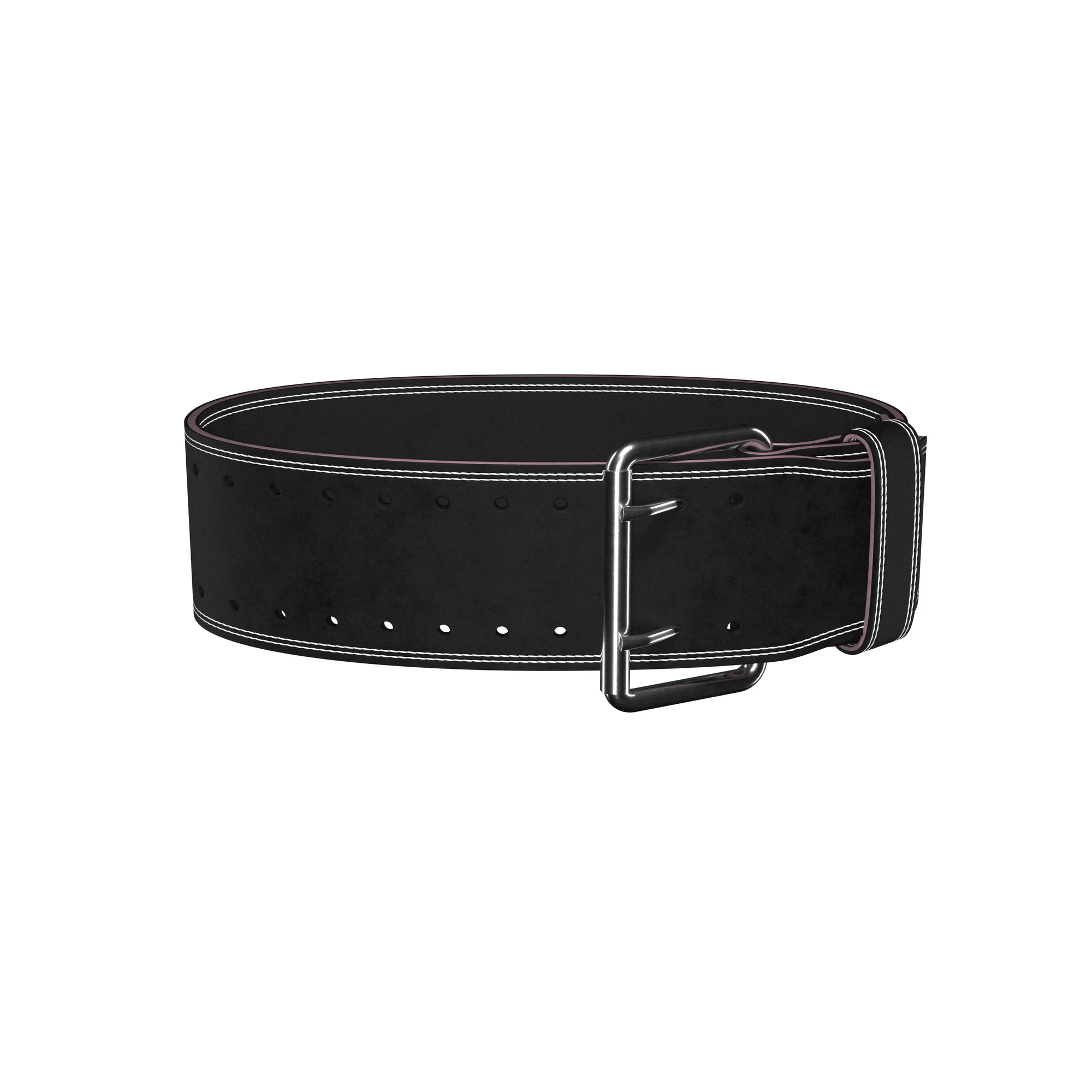 Centura, Genius Nutrition, Weightlifting leather belt, Black [1]