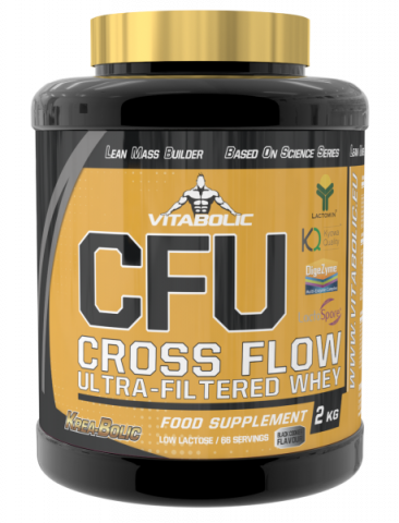 Concentrat - Concentrat proteic, Vitabolic, CFU Cross Flow Whey, 2Kg, pudra proteica