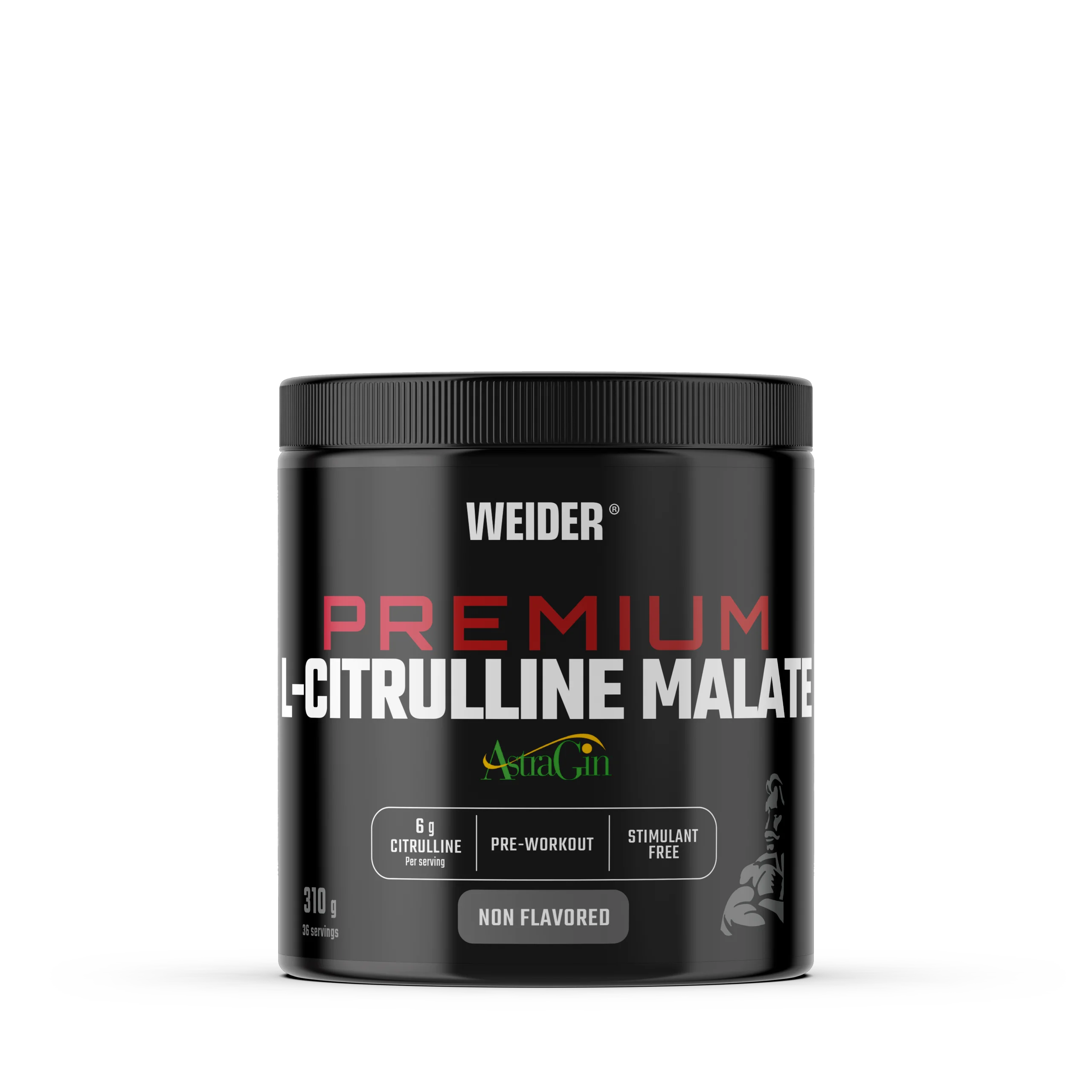 Citrulina - Citrulina, Weider, Premium L-Citrulline Malate, 310 grame, pudra