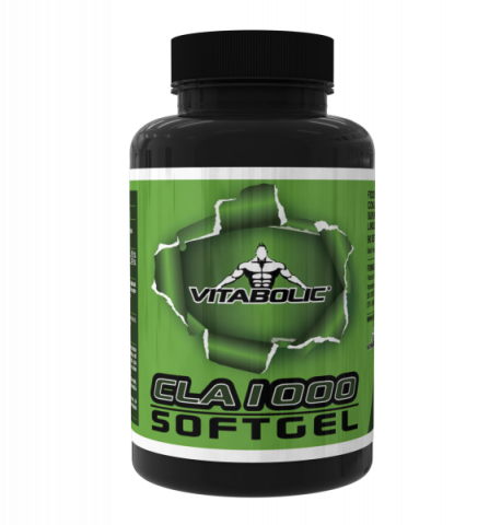 Slabire si definire - Acid Linoleic Conjugat, Vitabolic, CLA 1000, 90 de capsule moi