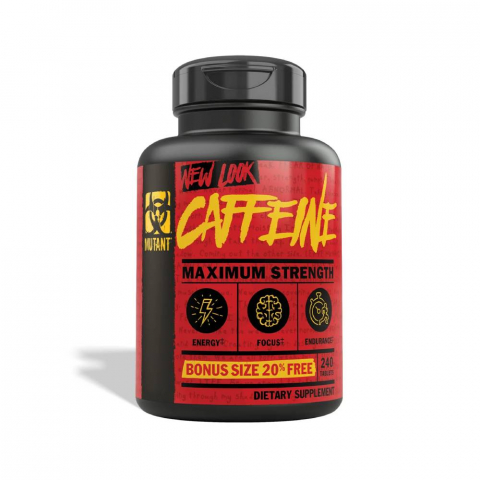 Nutritie sportiva - Cofeina, Mutant, Caffeine 200mg, 240 de tablete