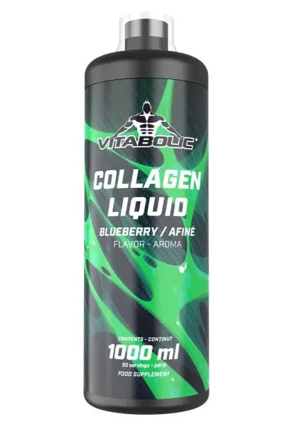 Colagen - Colagen lichid, Vitabolic, Collagen Liquid, sticla de 1 litru