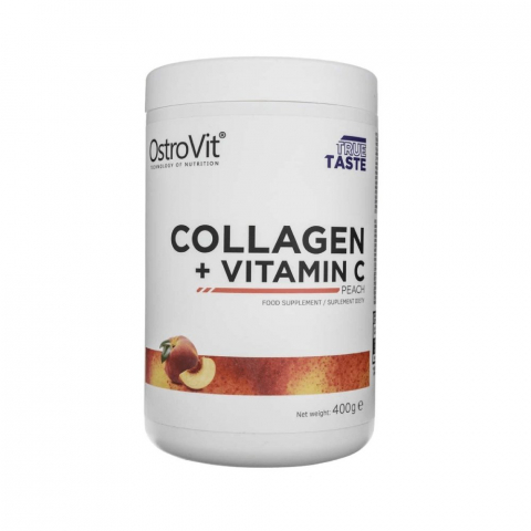 Sanatate articulatii - Supliment pentru articulatii, Ostrovit, Colagen + Vitamina C, 400 de grame, pudra