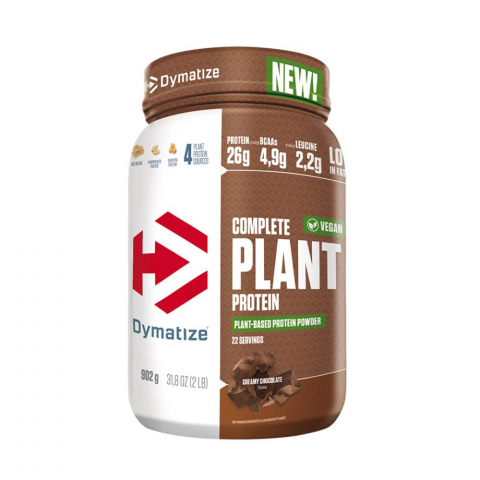 Proteina vegana - Proteina vegana, Dymatize, Complete Plant Protein, 902 grame, pudra proteica