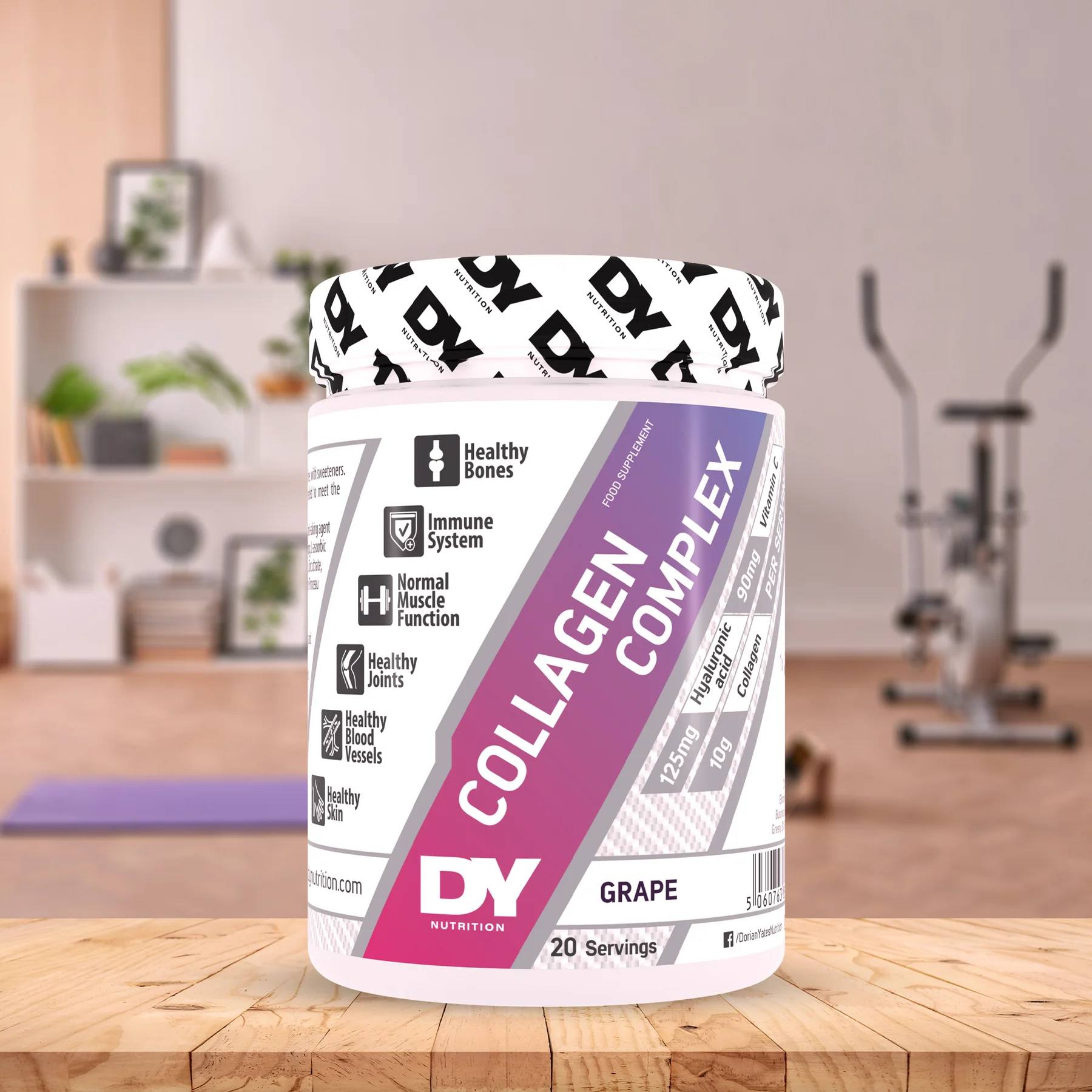 Colagen, DY Nutrition, Collagen Complex, 300 de grame, pudra [4]