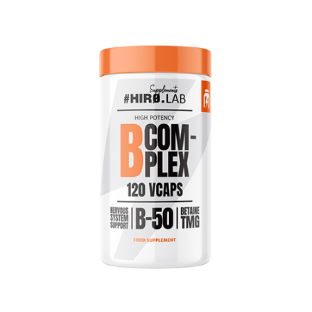 Promotii - Complex de vitamin B, Hiro.Lab, B Complex, 120 de capsule