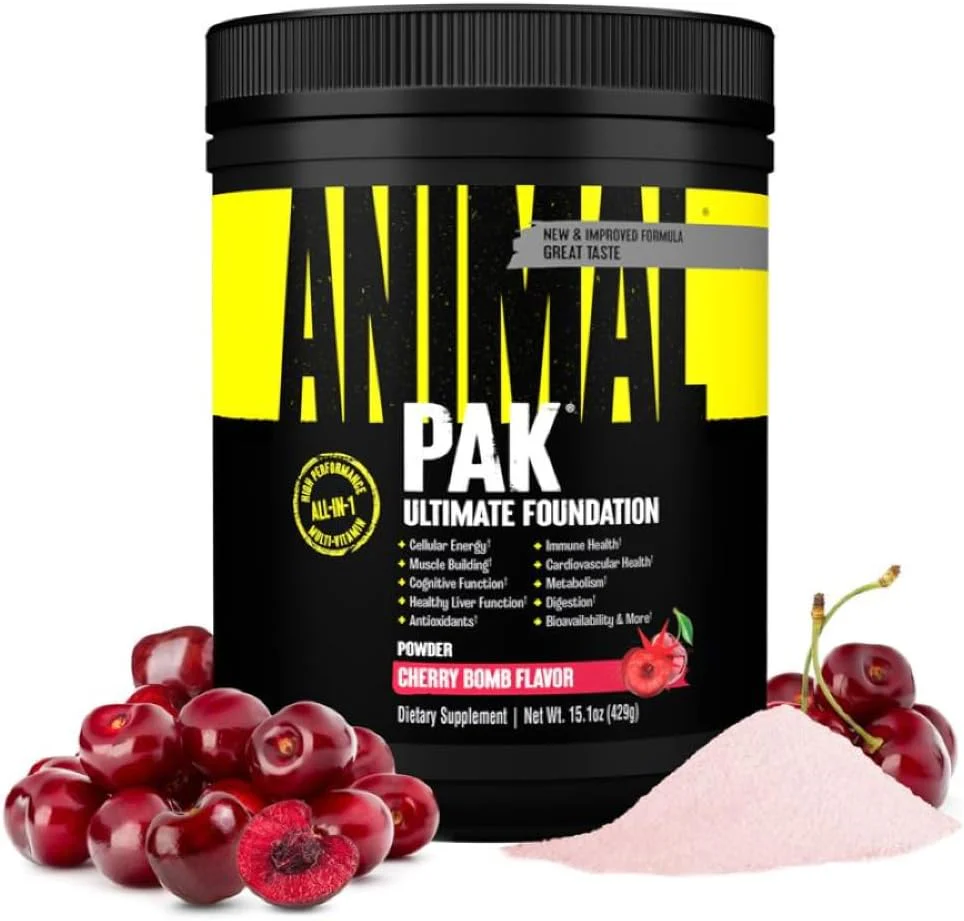 Sanatate generala - Complex de vitamine, Universal, Animal Pak, 312 grame, pudra