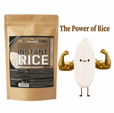 Crema de orez, Vitabolic, Creamy Instant Rice, 1kg, pudra [2]