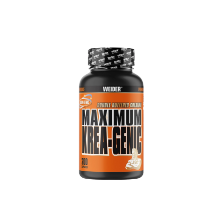 Creatina - Creatina dublu tamponata, Weider, Maximum Krea-Genic, 200 de capsule
