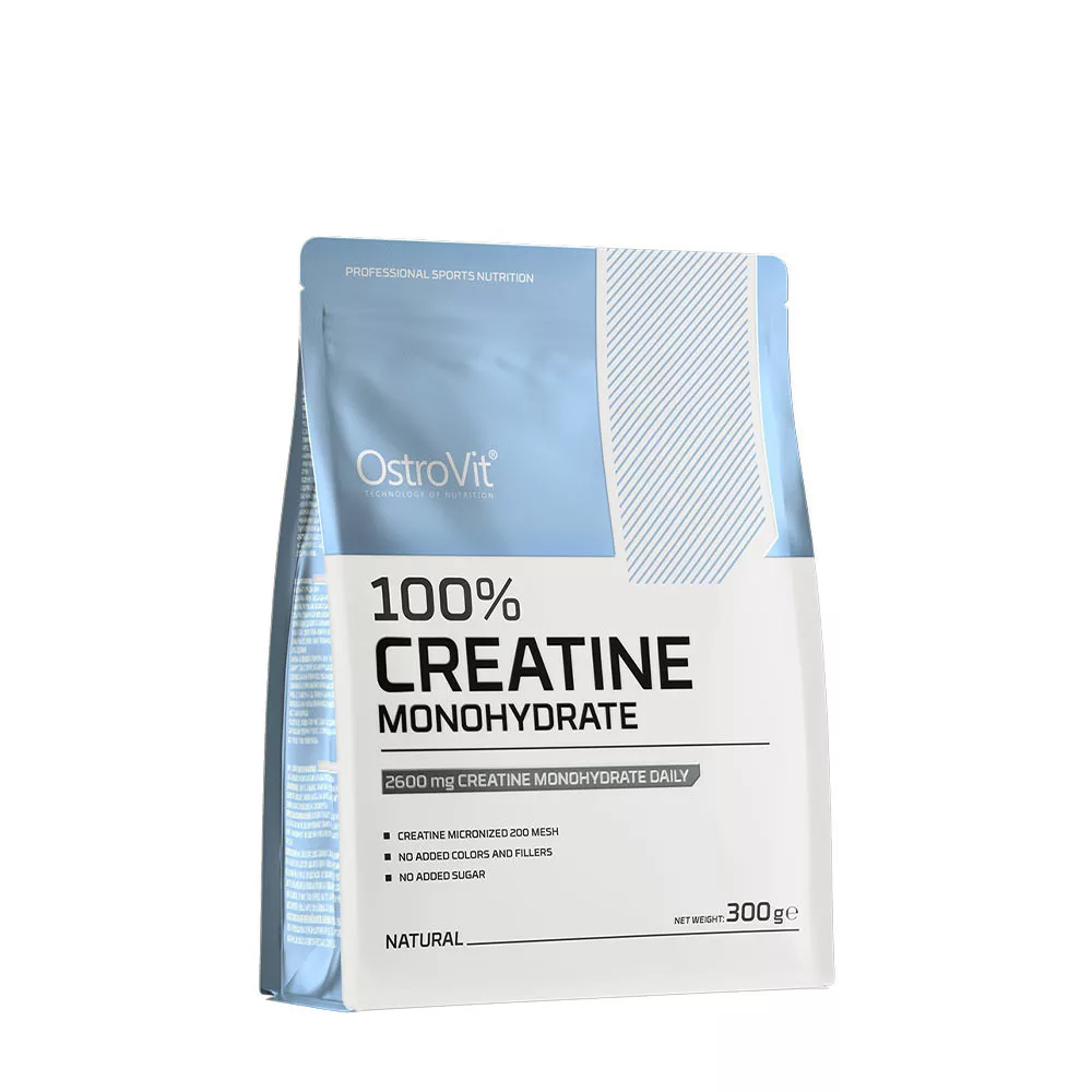 Creatina - Creatina monohidrat, Ostrovit, Creatine monohydrate, 300 de grame, pudra