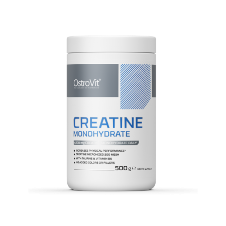 Creatina - Creatina monohidrat, Ostrovit, Creatine monohydrate, 500 de grame, pudra