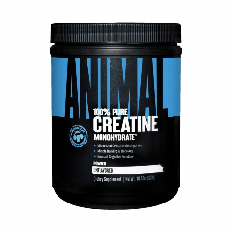 Creatina - Creatina, Universal, 100% Pure Creatine Monohydrate, 300 de grame, pudra
