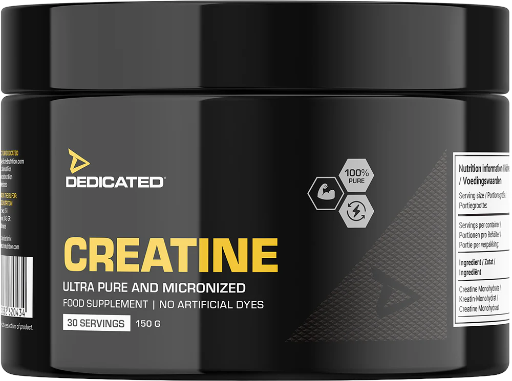 Creatina - Creatina monohidrata, Dedicated, Creatine Ultra pure and micronized, 150 de grame, pudra